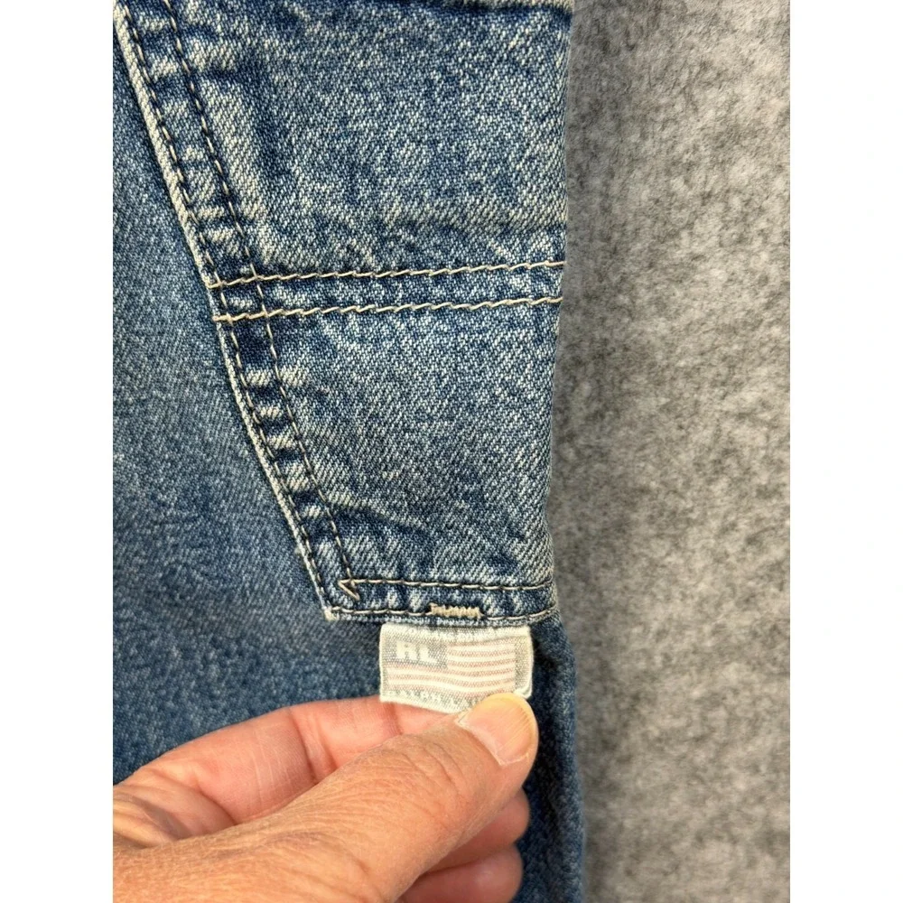 Polo Jeans Co. Ralph Lauren Men Blue Vintage Carpenter Denim Jeans Sz 31x32